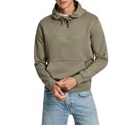 Pepe Jeans New Joe Hoodie Sudadera, Verde (Safari Green), XS para Hombre