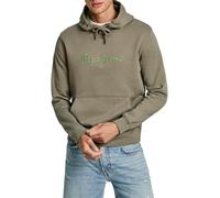 Pepe Jeans New Joe Hoodie Sudadera, Verde (Safari Green), XS para Hombre