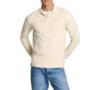 Pepe Jeans New Oliver GD LS Polo, Beige (Ivory White), M para Hombre