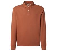 Pepe Jeans New Oliver GD LS Polo, Rojo (Brick Red), M para Hombre