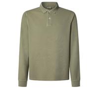Pepe Jeans New Oliver GD LS Polo, Verde (Verde Militar), XL para Hombre