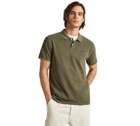 Pepe Jeans New Oliver GD Polo para Hombre, Verde (Verde Militar)., 34-37