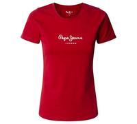 Pepe Jeans New Virginia SS N Camiseta, Rojo (Rojo), XXS para Mujer