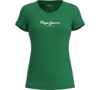 Pepe Jeans New Virginia Ss N, T-Shirt para Mujer, Verde (Sherwood), XL