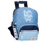 Pepe Jeans Noni Denim Mochila de Paseo Azul 19x23x8 cms Poliéster by Joumma Bags