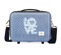 Pepe Jeans Noni Denim Nececer Adaptable Azul 29x21x15 cms Rígido ABS 9,14L 0,6 kgs by Joumma Bags