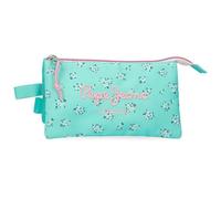 Pepe Jeans Nora Estuche Triple Azul 22x12x5 cms Poliéster by Joumma Bags
