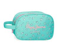 Pepe Jeans Nora Nececer Adaptable Azul 26x16x10 cms Poliéster by Joumma Bags