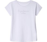 Pepe Jeans Nuria N Camiseta, Blanco, 12 años para Niñas