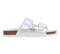Pepe Jeans Oban Bay G Sandalia para Niñas, Blanco (Off White), 1.5