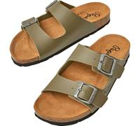Pepe Jeans Oban Classic 3 W Sandalias para Mujer, Verde (Forest Khaki Green), 7