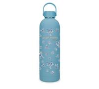 Pepe Jeans Olivia Botella de Acero Inoxidable Azul 7x26,5x7 cms Acero Inoxidable by Joumma Bags
