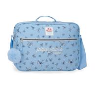 Pepe Jeans Olivia Cartera Extraescolar Azul Claro 38x28x6 cm Poliéster 6,38L by Joumma Bags