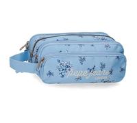 Pepe Jeans Olivia Estuche Azul Claro 22x10x11 cm Poliéster 2,42L by Joumma Bags