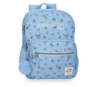 Pepe Jeans Olivia Mochila Adaptable a Carro Azul Claro 30x40x12 cm Poliéster 14,4L by Joumma Bags