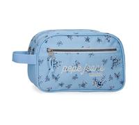 Pepe Jeans Olivia Neceser Dos Compartimentos Adaptable Azul Claro 26x16x12 cm Poliéster 4,99L by Joumma Bags