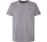 Pepe Jeans Original Basic 3 N Camisetas, Gris (Marl Grey), XL para Hombre