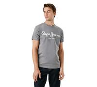 Pepe Jeans Original Stretch N Camiseta, Gris, L para Hombre
