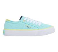 Pepe Jeans Ottis Basic G, Zapatillas para Niñas, Azul (Pearl Blue), 5.5