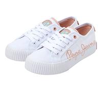 Pepe Jeans Ottis Log G, Zapatilla, White, 39 EU