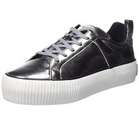 Pepe Jeans Ottis W Metallic, Zapatillas Mujer, Gris (952Cromo), 37 EU