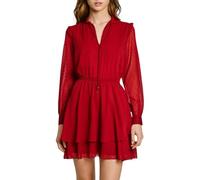 Pepe Jeans Otto Vestido, Rojo (Burnt Red), XS para Mujer