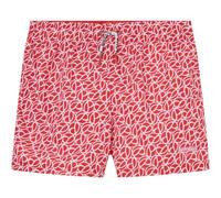 Pepe Jeans P Print Bañador Niño, Rojo (Cherry Red), 10 Años
