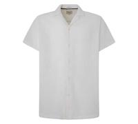Pepe Jeans Pamber Shirt Hombre, Blanco (White), S