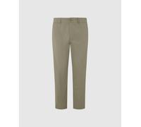 Pepe Jeans Pantalón de hombre estilo chino en algodón. Gris 30 / 32