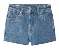 Pepe Jeans Pantalones Cortos Acampanados para niña HW Jr, Azul (Denim - Is1), 14 años