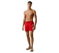 Pepe Jeans Pantalones Cortos RBR Circle Logo para Hombre, Rojo (Rojo), L