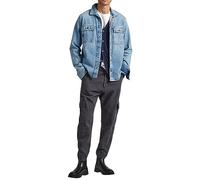 Pepe Jeans Pantalones Nolan para Hombre, Negro (Lavado Negro)., 33W/32L