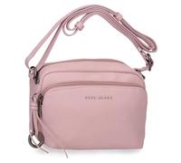 Pepe Jeans Paola Bandolera Rosa 21x15x6 cms Poliéster y PU by Joumma Bags