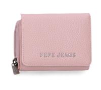 Pepe Jeans Paola Billetero con Monedero Rosa 10x8x3 cms Poliéster y PU by Joumma Bags