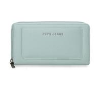 Pepe Jeans Paola Cartera Azul 19,5x10x2 cms Poliéster y PU by Joumma Bags