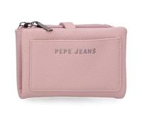 Pepe Jeans Paola Cartera con Monedero Rosa 14,5x9x2 cms Poliéster y PU by Joumma Bags