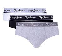 Pepe Jeans Pepe BF 3P, Calzoncillos Hombre, Grey Marl, M