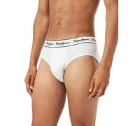 Pepe Jeans Pepe BF 3P Briefs, Blanco (White), XXL (Pack de 3) para Hombre