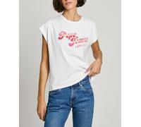 Pepe Jeans Rosalie Camiseta, Blanco, XS para Mujer