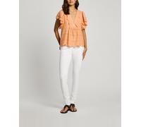 Pepe Jeans Skinny Jeans MW Regent, Blanco (Denim-Tc7), 28W / 30L para Mujer
