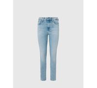 Pepe Jeans Skinny Jeans Hw, Jeans Mujer, Azul (Denim-pf3), 29W / 32L