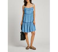 Pepe Jeans Pepe Jeans - Vestido de mujer corto tirantes. Azul Talla 36