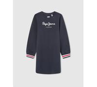 Pepe Jeans Pepe Jeans - Vestido estilo sudadera para niña. Azul Talla 16 años