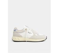 Pepe Jeans Pepe Jeans - Zapatilla deportiva de mujer Marlon en color soft y acabados en serraje. Blanco roto Talla 38