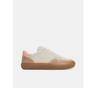 Pepe Jeans Zapatillas de Piel Travis Retro Blanco Roto