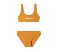 Pepe Jeans Pepe SC Set Conjunto de Bikini, Naranja (Mandarina), 8 Años Chica
