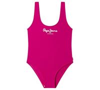Pepe Jeans Pepe SC Swimsuit Traje de baño, Rosa (Fucsia Profundo), 8 años para Niñas