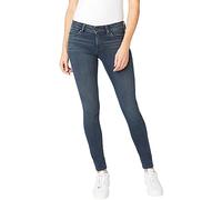 Pepe Jeans Pixie, Jeans para Mujer, Azul (Denim Uf12), 31W