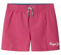 Pepe Jeans PJ Solid Swimshort Pantalones Cortos, Rosa (Hot Pink), 16 años para Niños