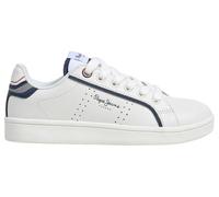 Pepe Jeans Player Young B, Sneak Niños, White, 34 EU